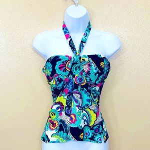 Island escape swim bikini top halter neck size 10L